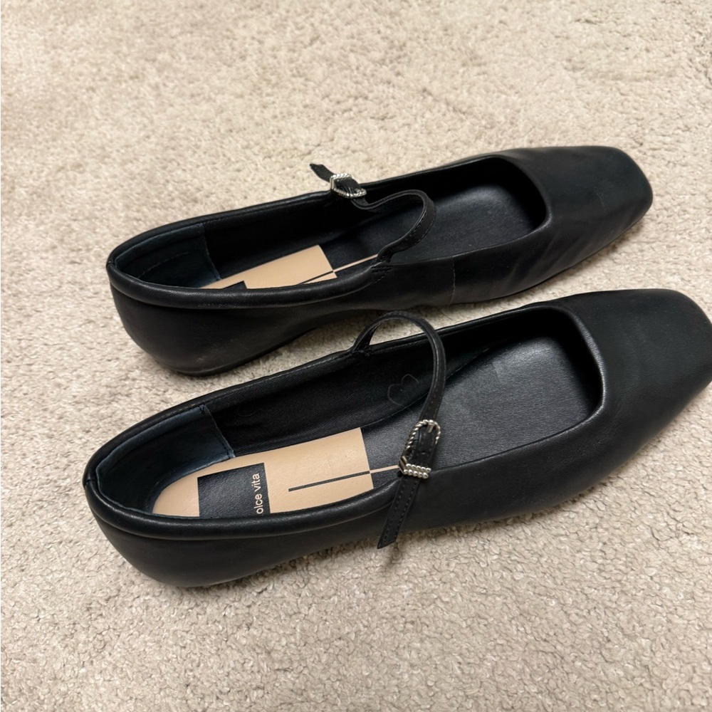 Dolce Vita Reyes ballet Flats, black leather - Picture 5 of 9